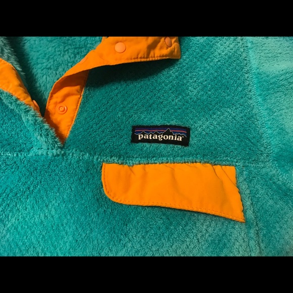 Patagonia XS Pullover Turquoise - Picture 4 of 8